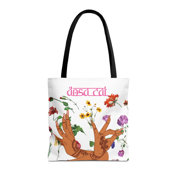 Dosa Cat - Flower Tote Bag