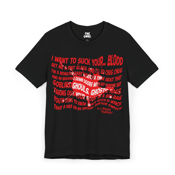 Kyran Thrax - Ghoul Girl Lyrics T-shirt