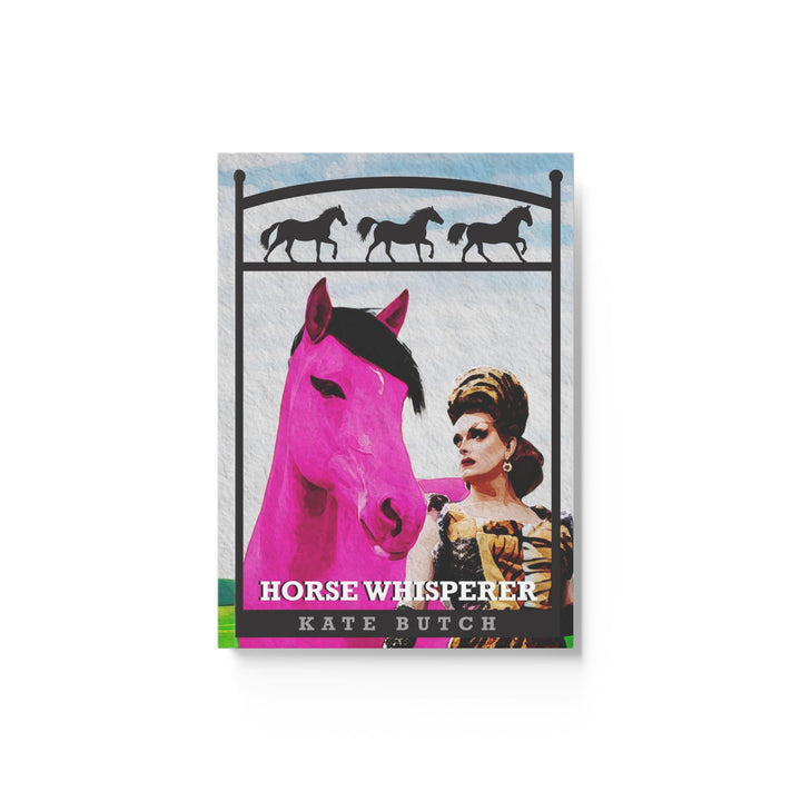 Kate Butch - Horse Whisperer - Hard Backed Journal Pink Swag