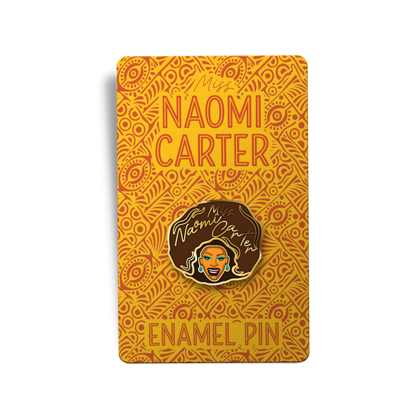 Naomi Carter - Head  Enamel Pin