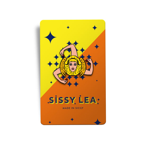 Sissy Lea - Trinacria Enamel Pin