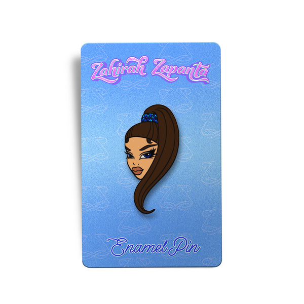 Zahirah Zapanta - Enamel Face Pin