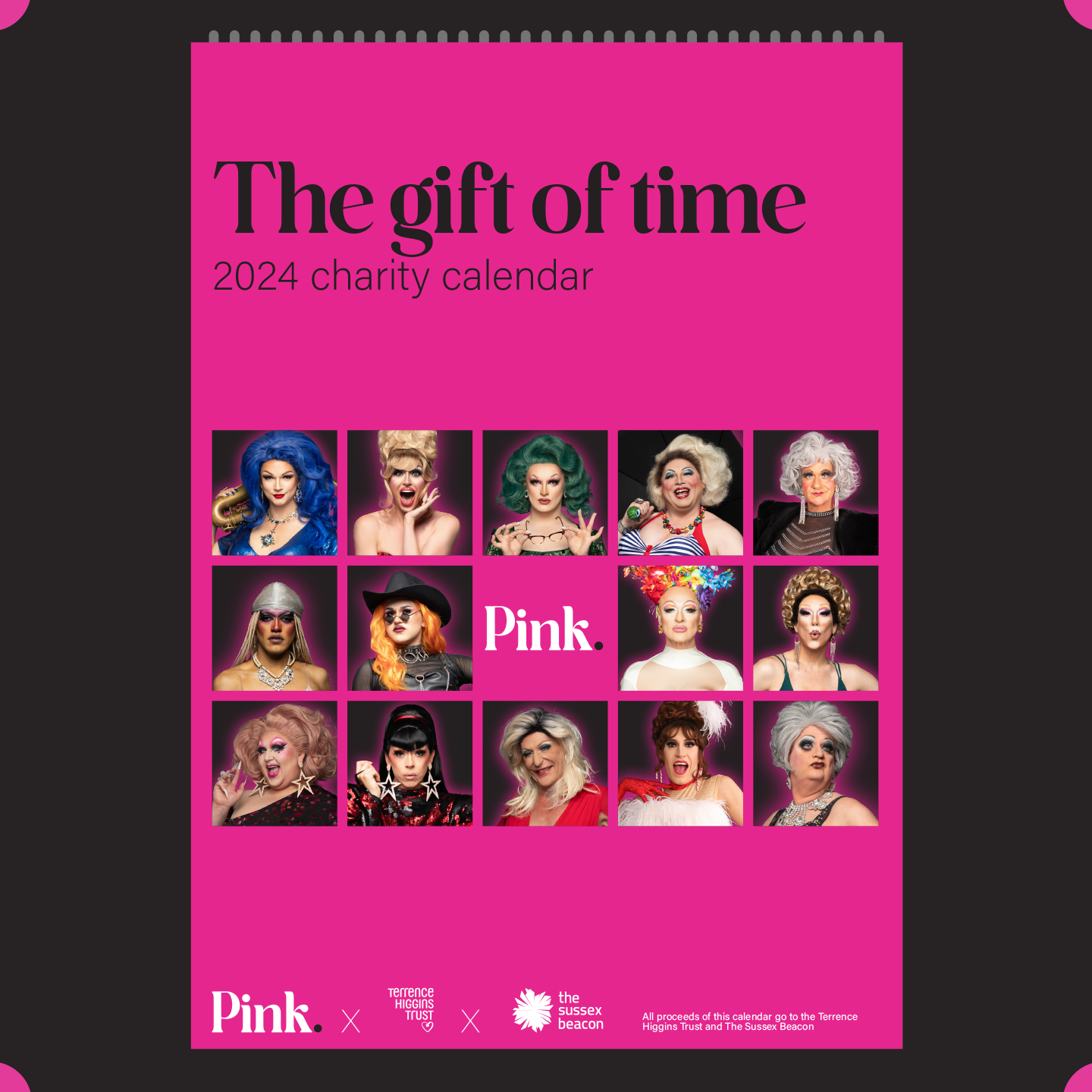 The Gift of Time 2024 Charity Calendar